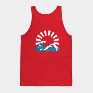 Japanese Waves Tank Top